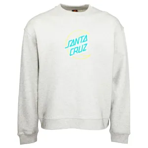 Santa Cruz Crew Empty Moon Dot Crew - Heather Grey
