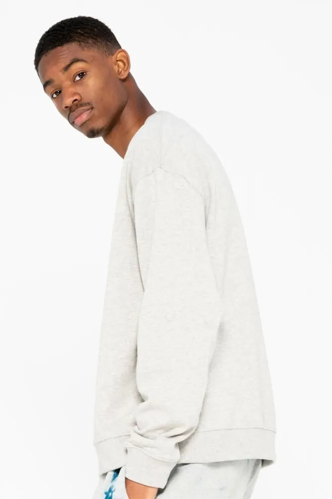 Santa Cruz Crew Empty Moon Dot Crew - Heather Grey