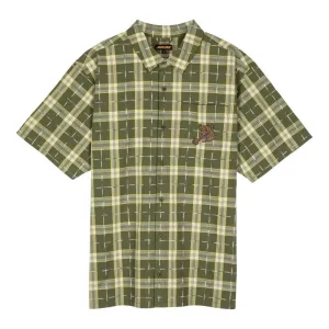 Santa Cruz Shirt Braun Great Outdoors SS Shirt - Iguana Check