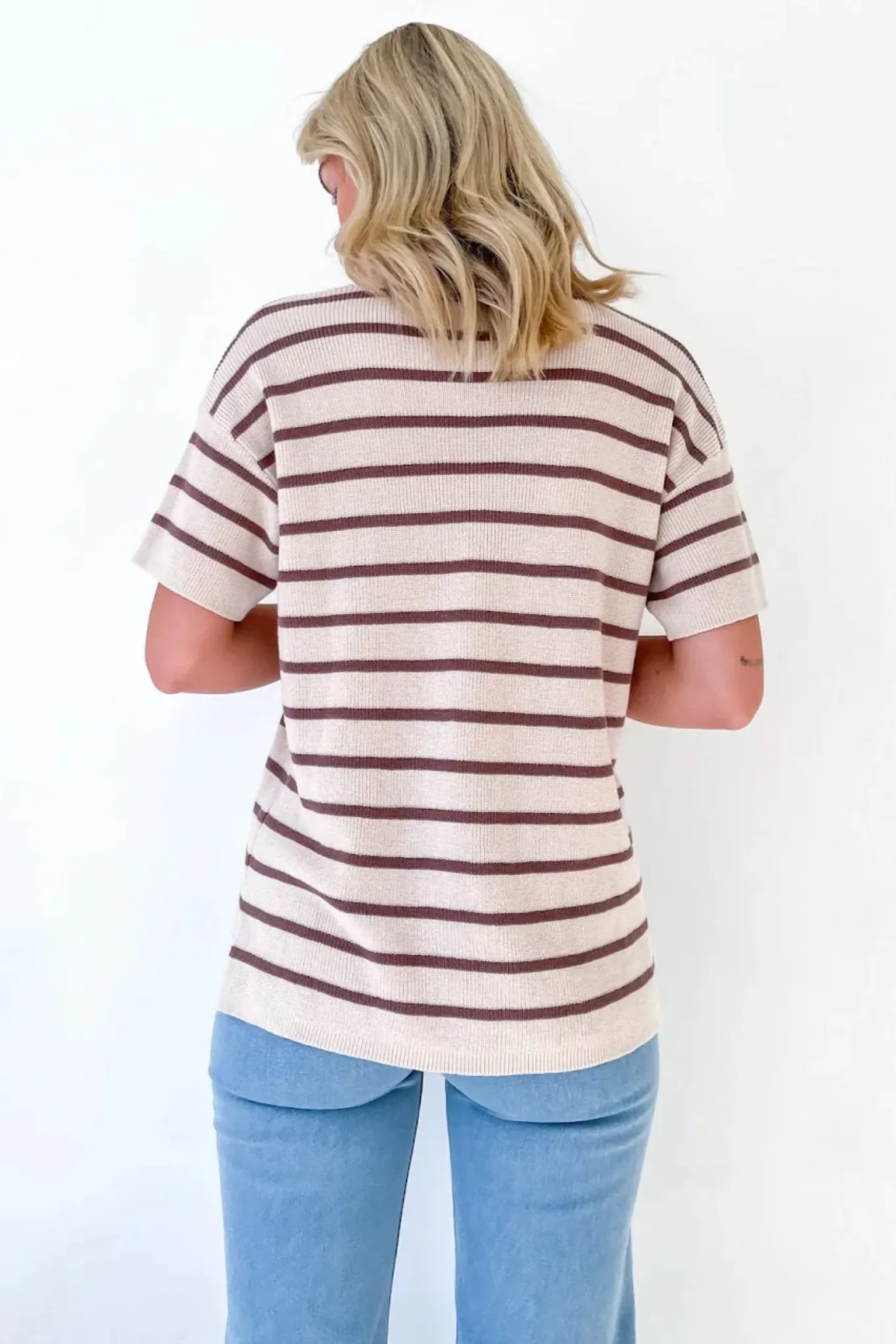 Sav Knit - Caramel/Choc