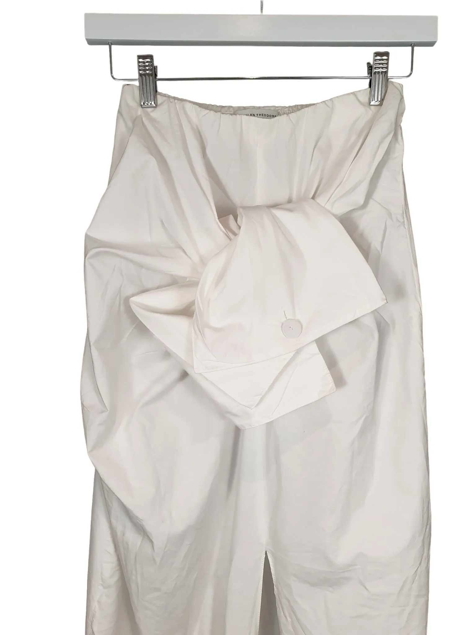 Scanlan Theodore White Cotton Skirt