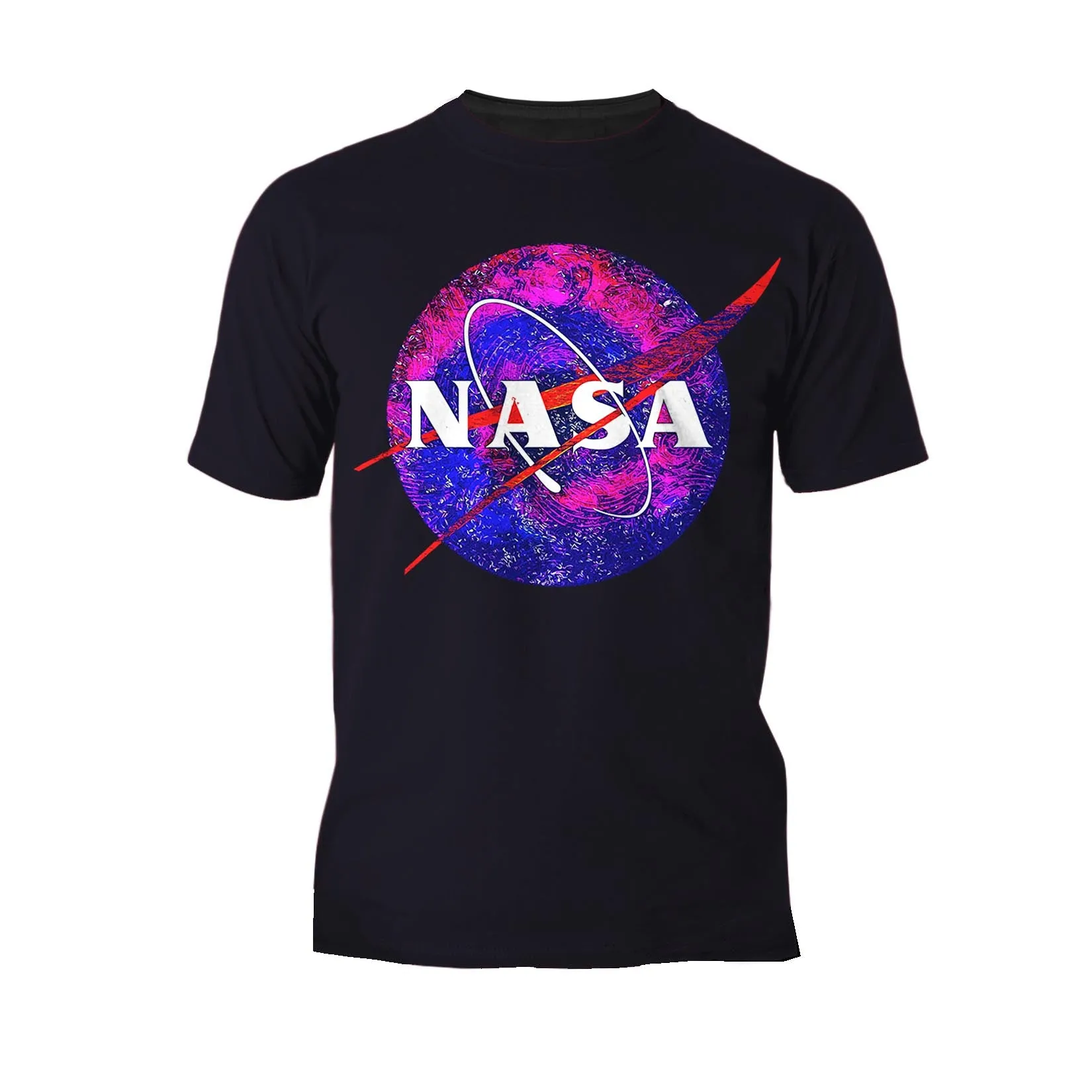 Science Space NASA Logo Classic Planet Galaxy Nerd Geek Chic Official Men's T-shirt