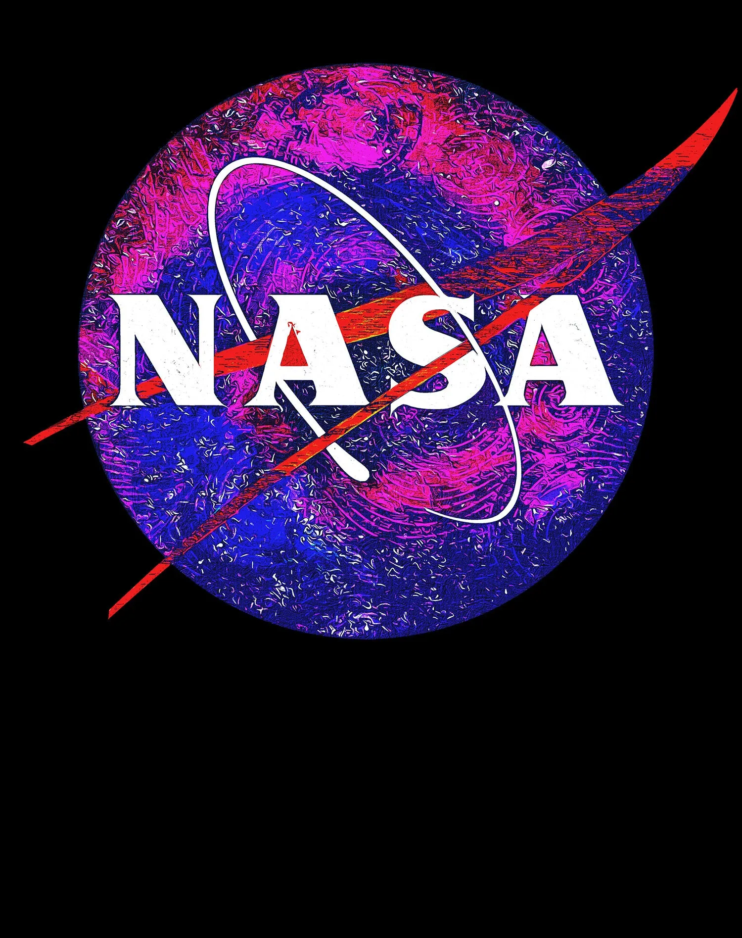 Science Space NASA Logo Classic Planet Galaxy Nerd Geek Chic Official Youth T-shirt