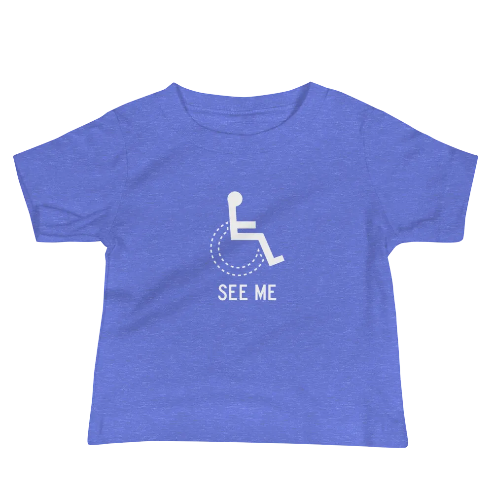 See Me (Not My Disability) Baby Black/Blue Shirts
