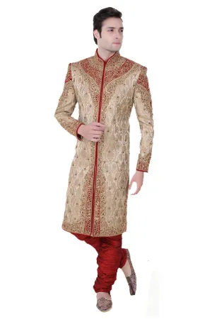 Sherwani (Custom Tailored) - (D.No.-1039)