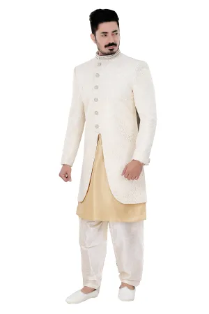 Sherwani (Custom Tailored) - (D.No.-1194)