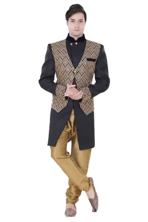 Sherwani (Custom Tailored) - (D.No.-1198)