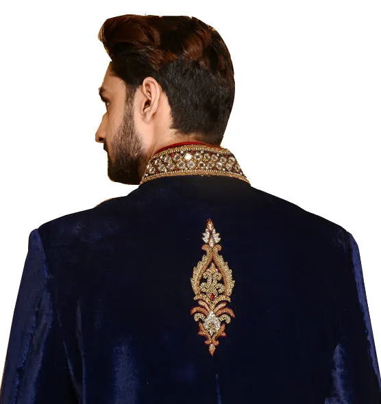 Sherwani (Custom Tailored) - (D.No.-969)