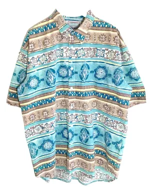 Shirts at Work Vintage Aztec Party Short Sleeve Shirt