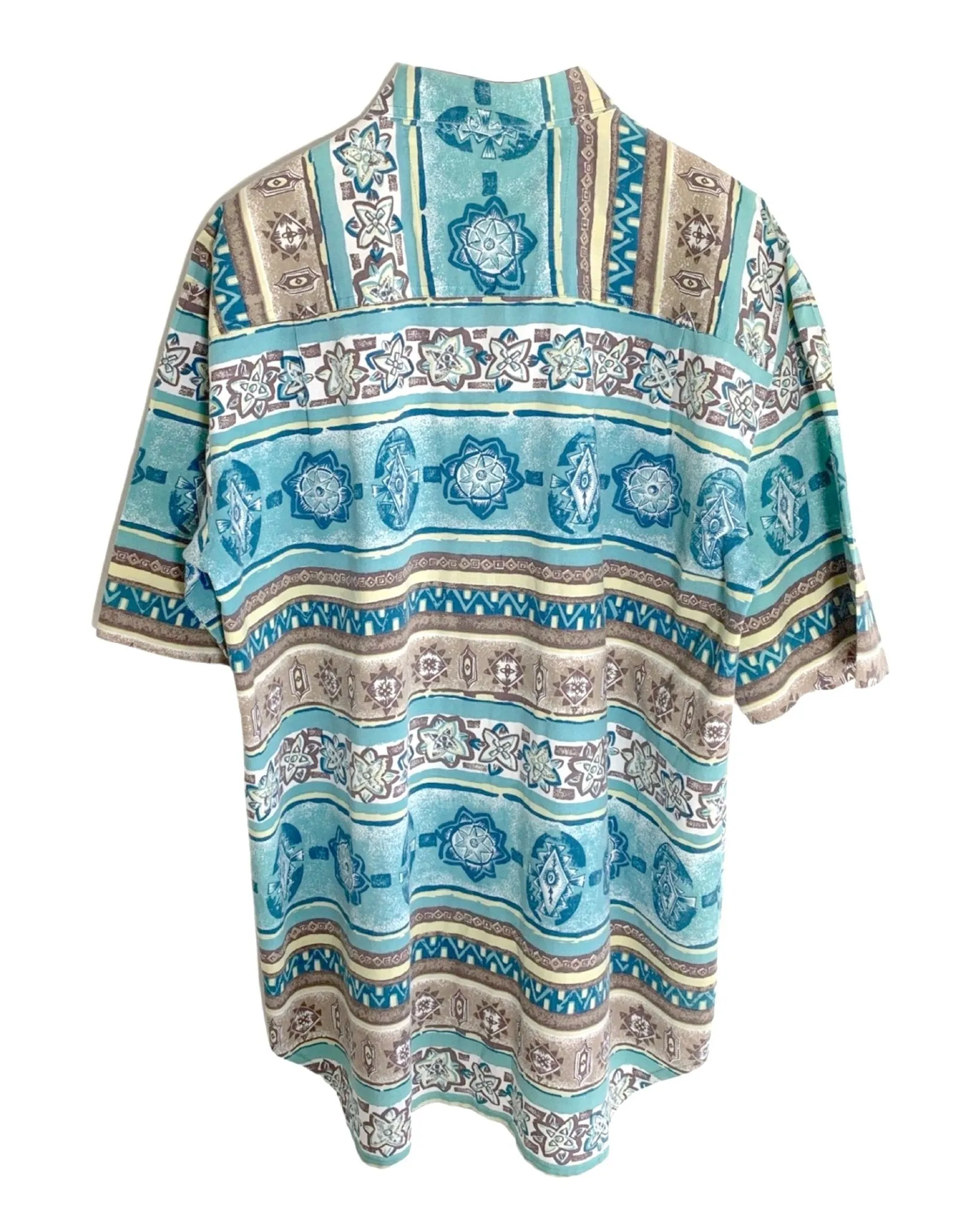 Shirts at Work Vintage Aztec Party Short Sleeve Shirt