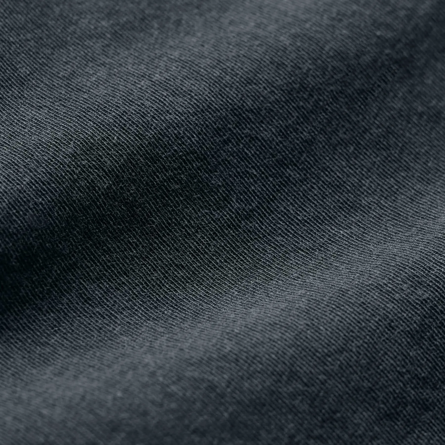 Short Sleeve Crew Neck - Asphalt Pigment