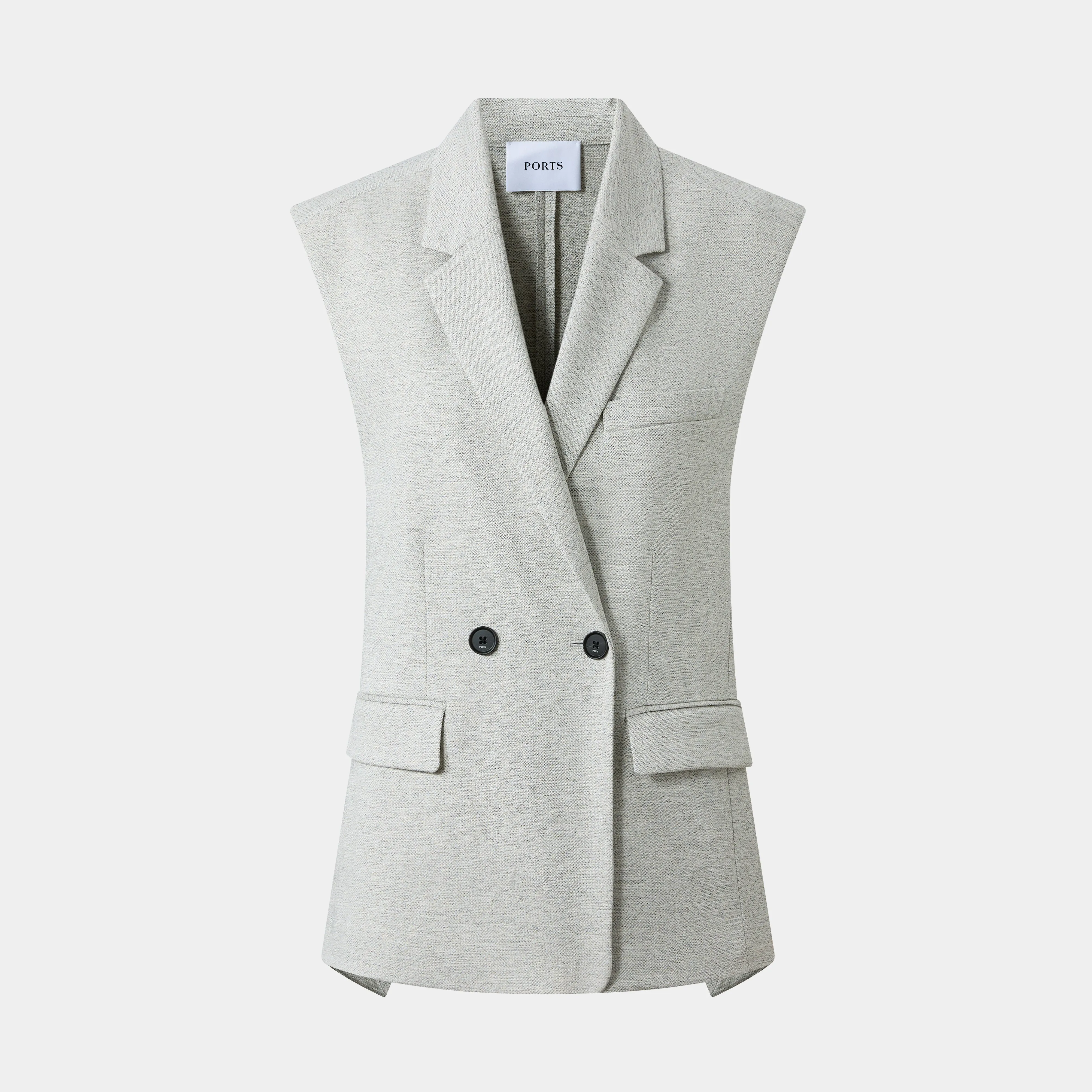 SILVER GREY GILET, A SIGNATURE BEST-SELLER COMBINING STYLE AND VERSATILITY