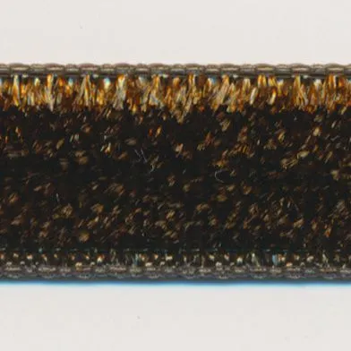 Single-Face Velveteen Ribbon #102 Carbon Gray