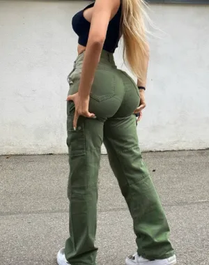 Sissy - Snug Cargo Pants for Women