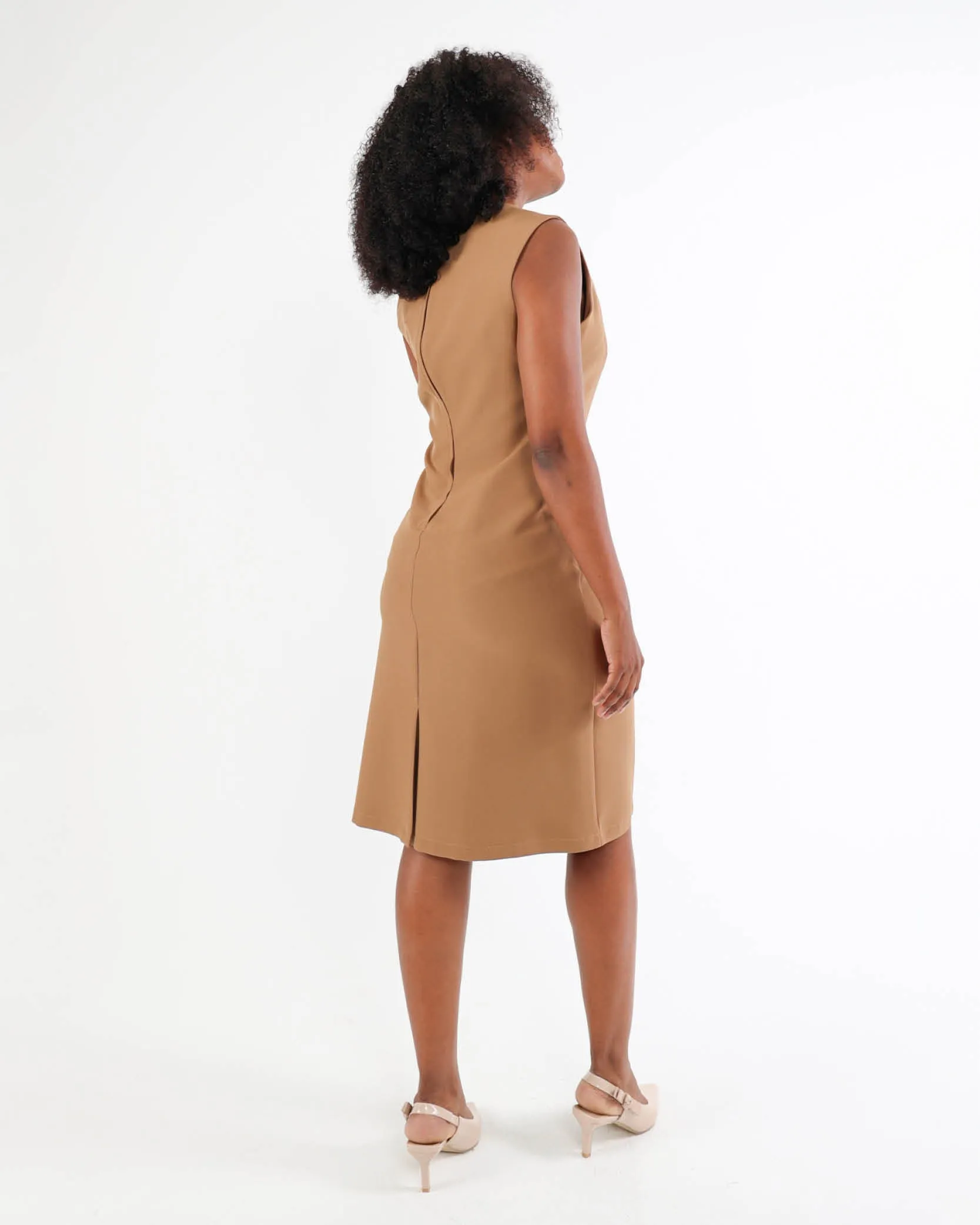 Sleeveless Sheath Dress