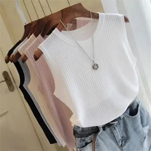 Snug Knit Vest Top