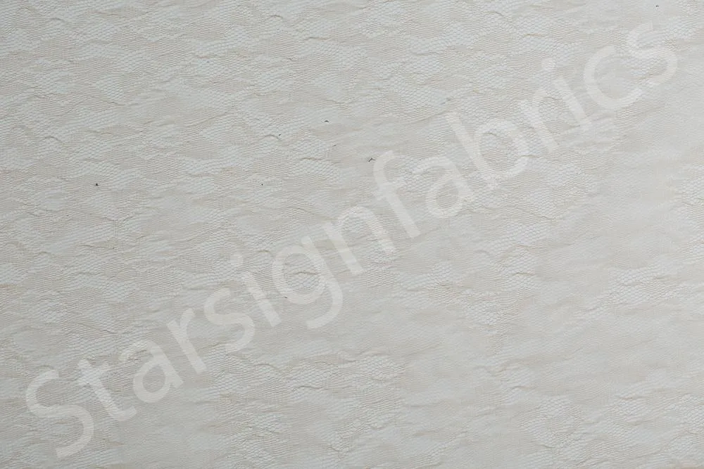 Soft Floral Design Mesh Lace Tulle Fabric