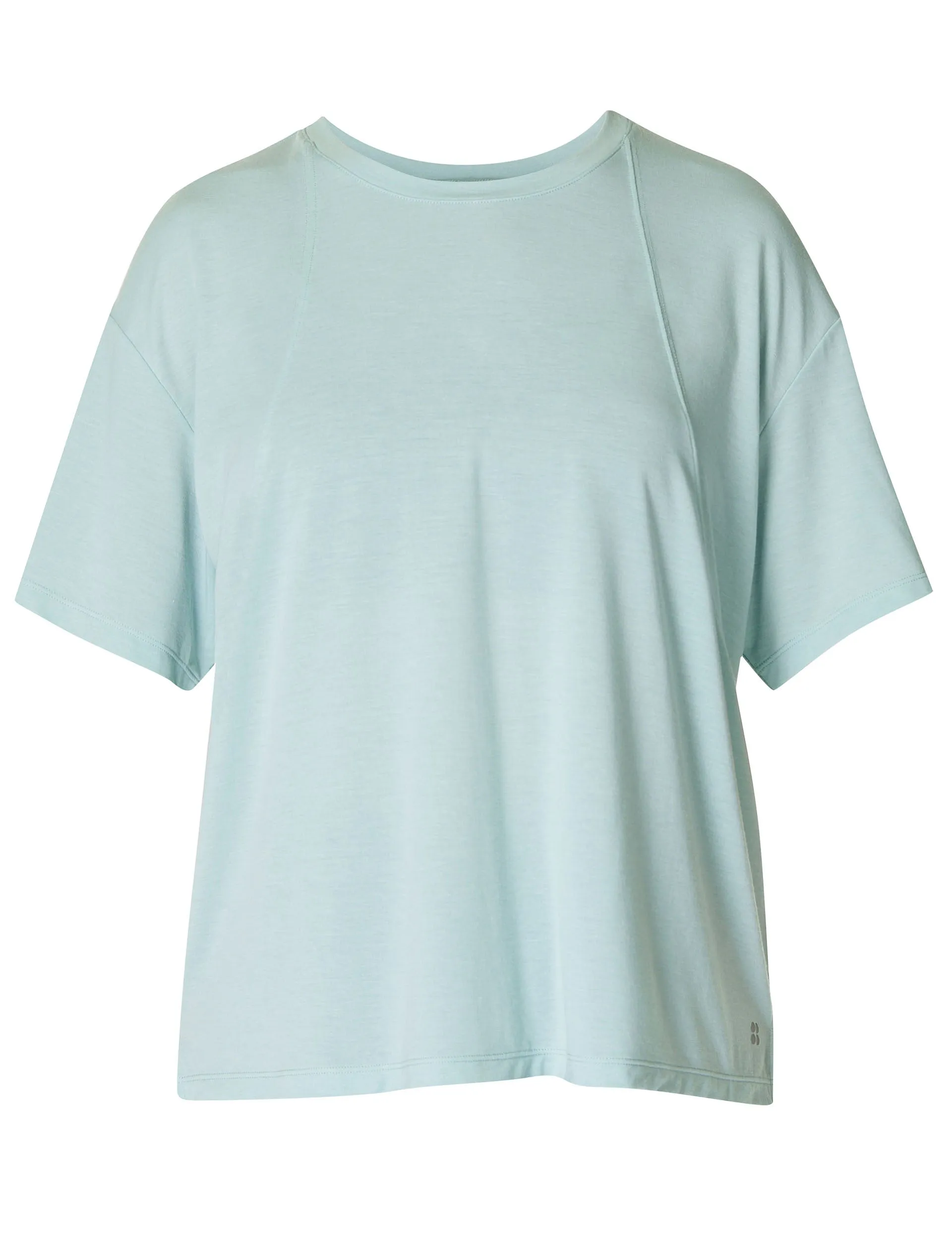Soft Flow Studio T-Shirt - Muted Teal Blue