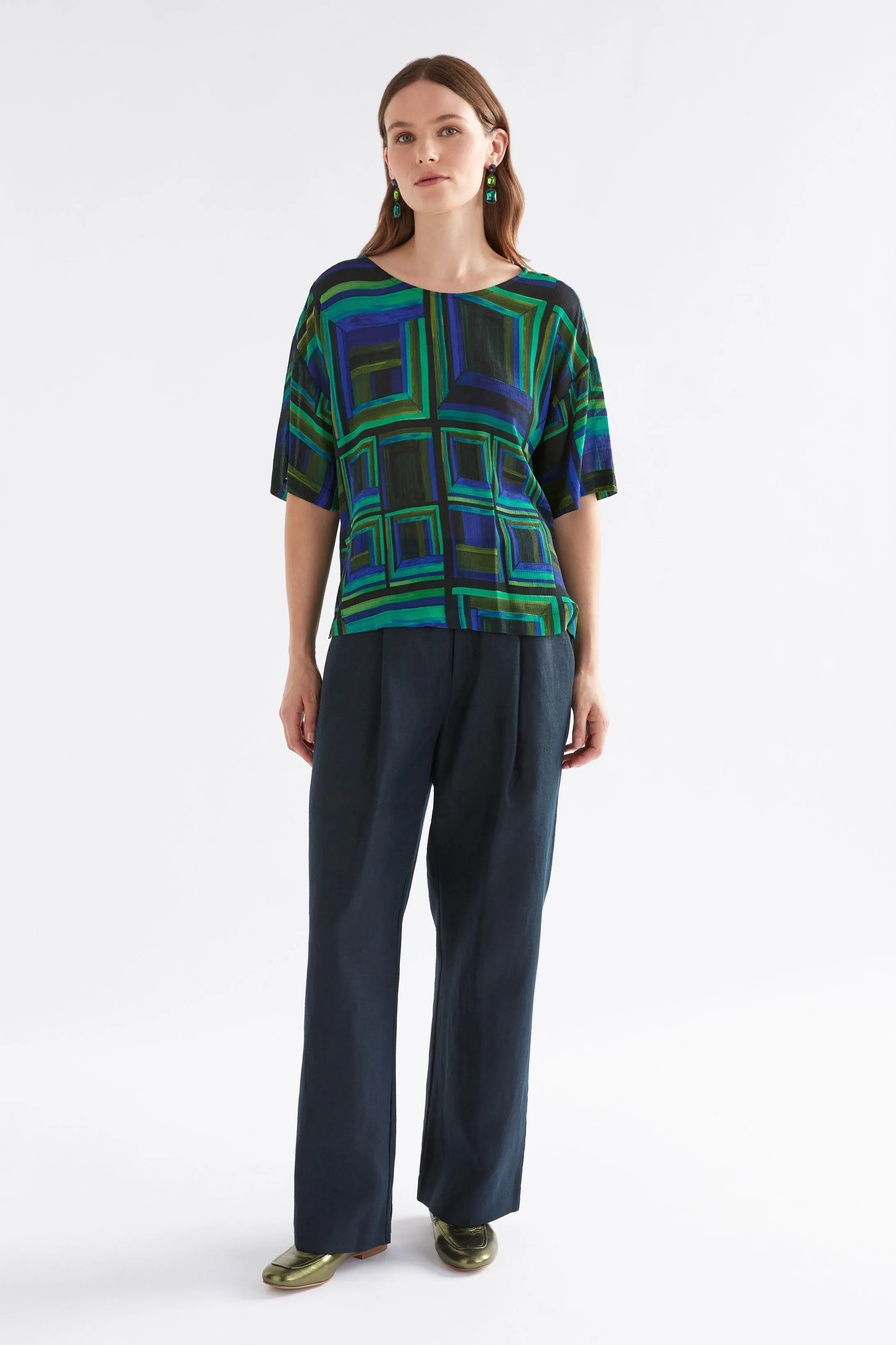 Soma Top Salone Print