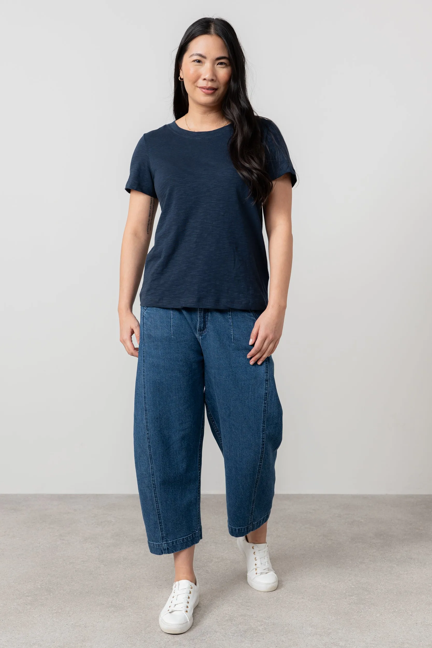Sophia Relaxed Navy T-shirt