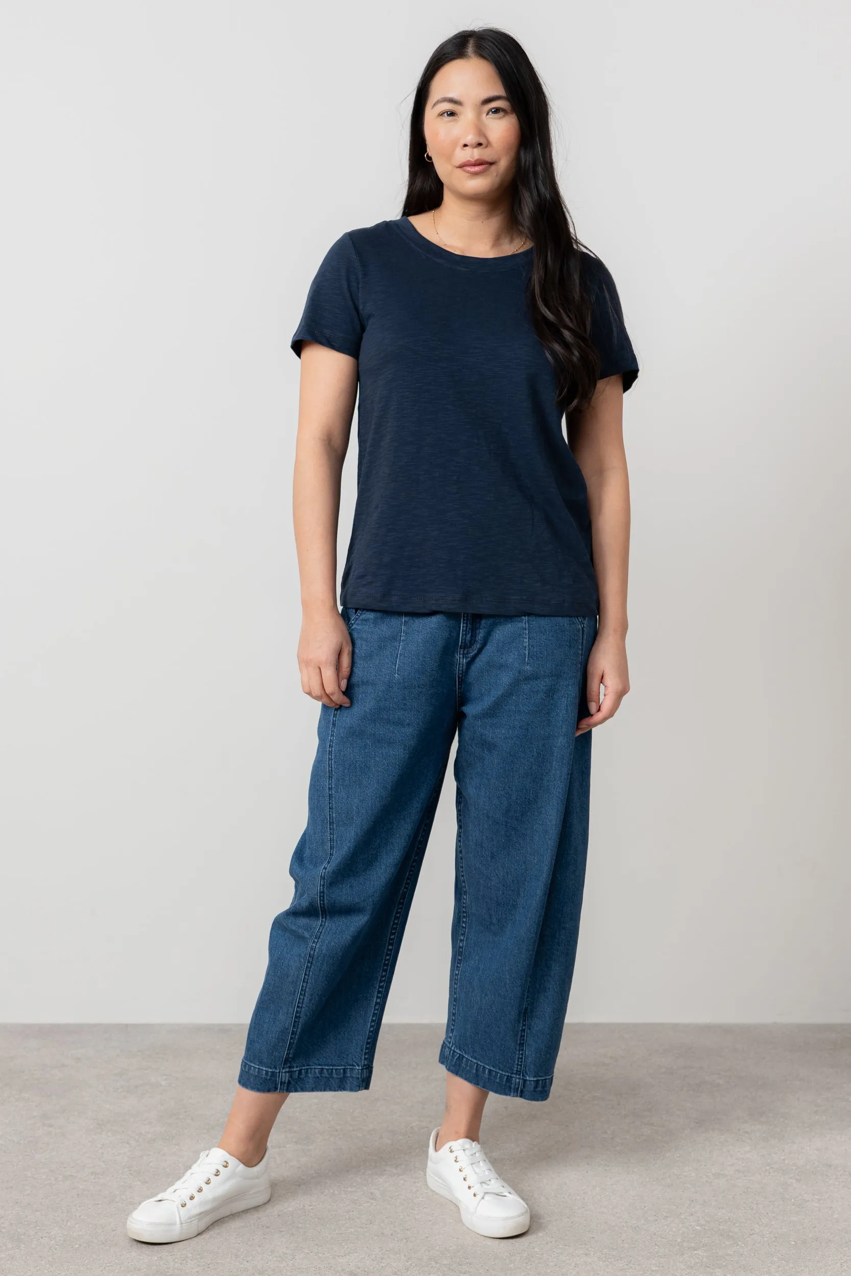 Sophia Relaxed Navy T-shirt