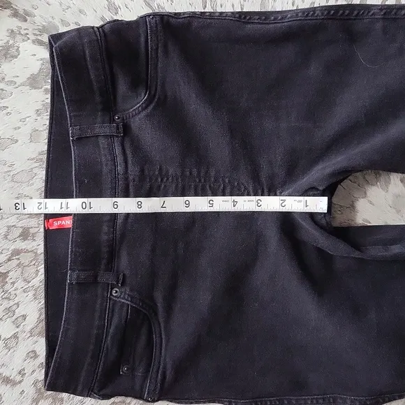Spanx Ankle Skinny Jean Black SzL