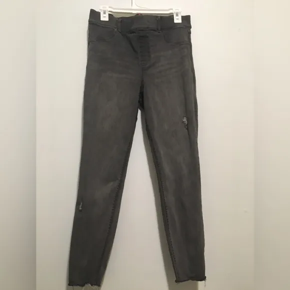 SPANX distressed skinny jeans C.