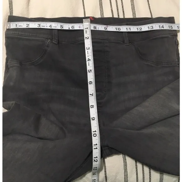SPANX distressed skinny jeans C.