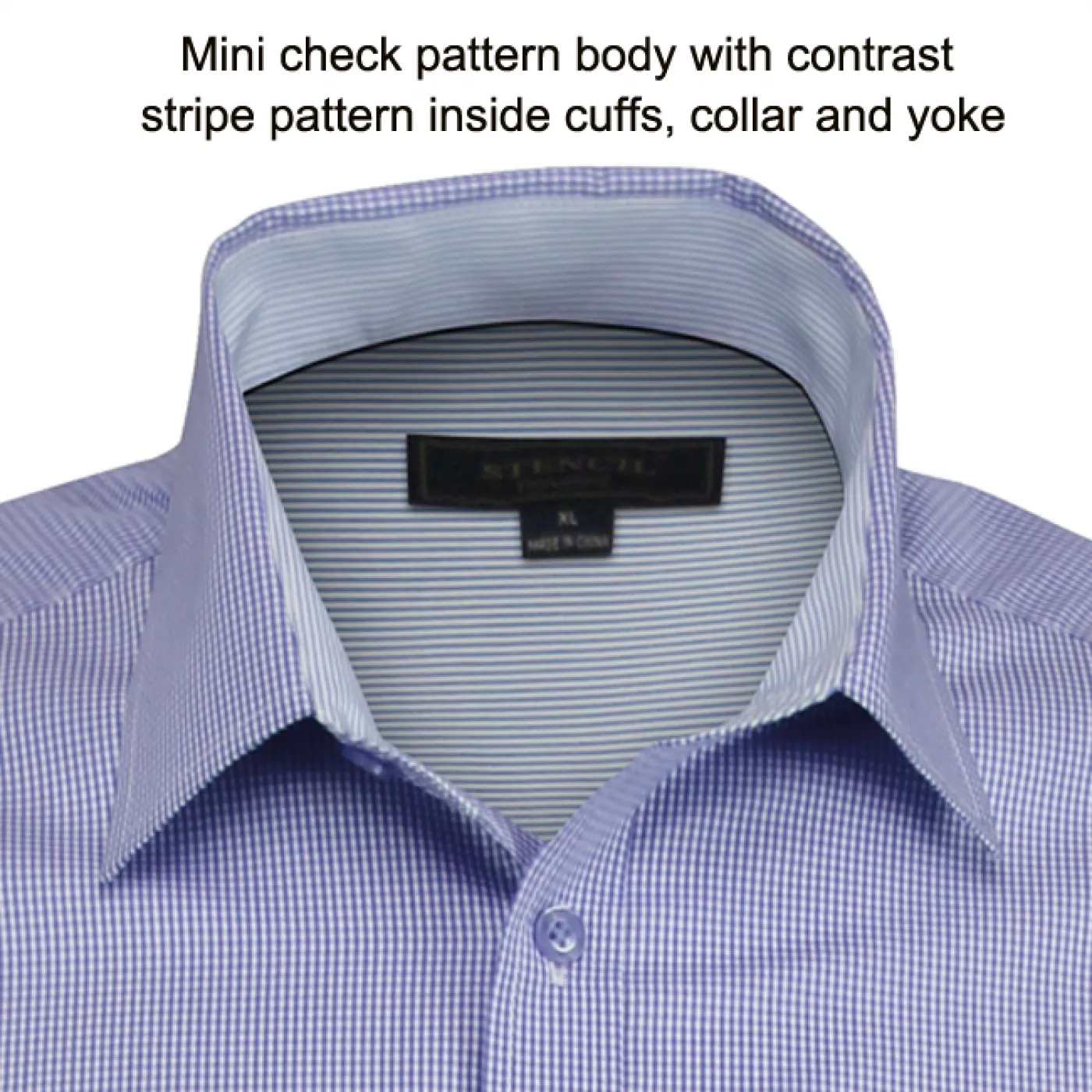 Stencil 2043 Mens Dominion Short Sleeve Shirt