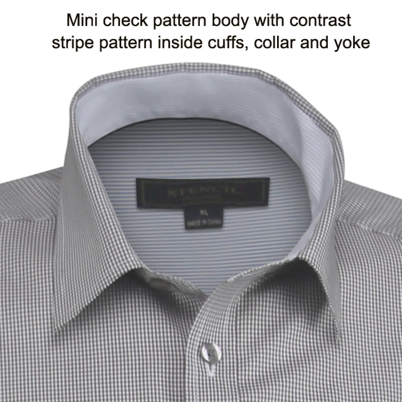 Stencil 2043 Mens Dominion Short Sleeve Shirt
