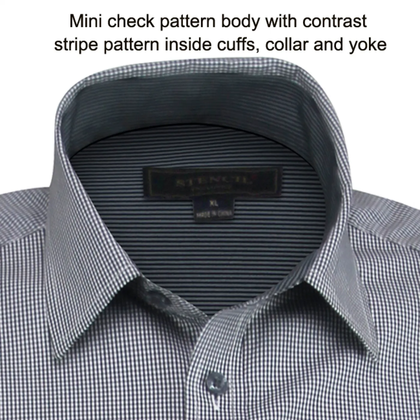 Stencil 2043 Mens Dominion Short Sleeve Shirt