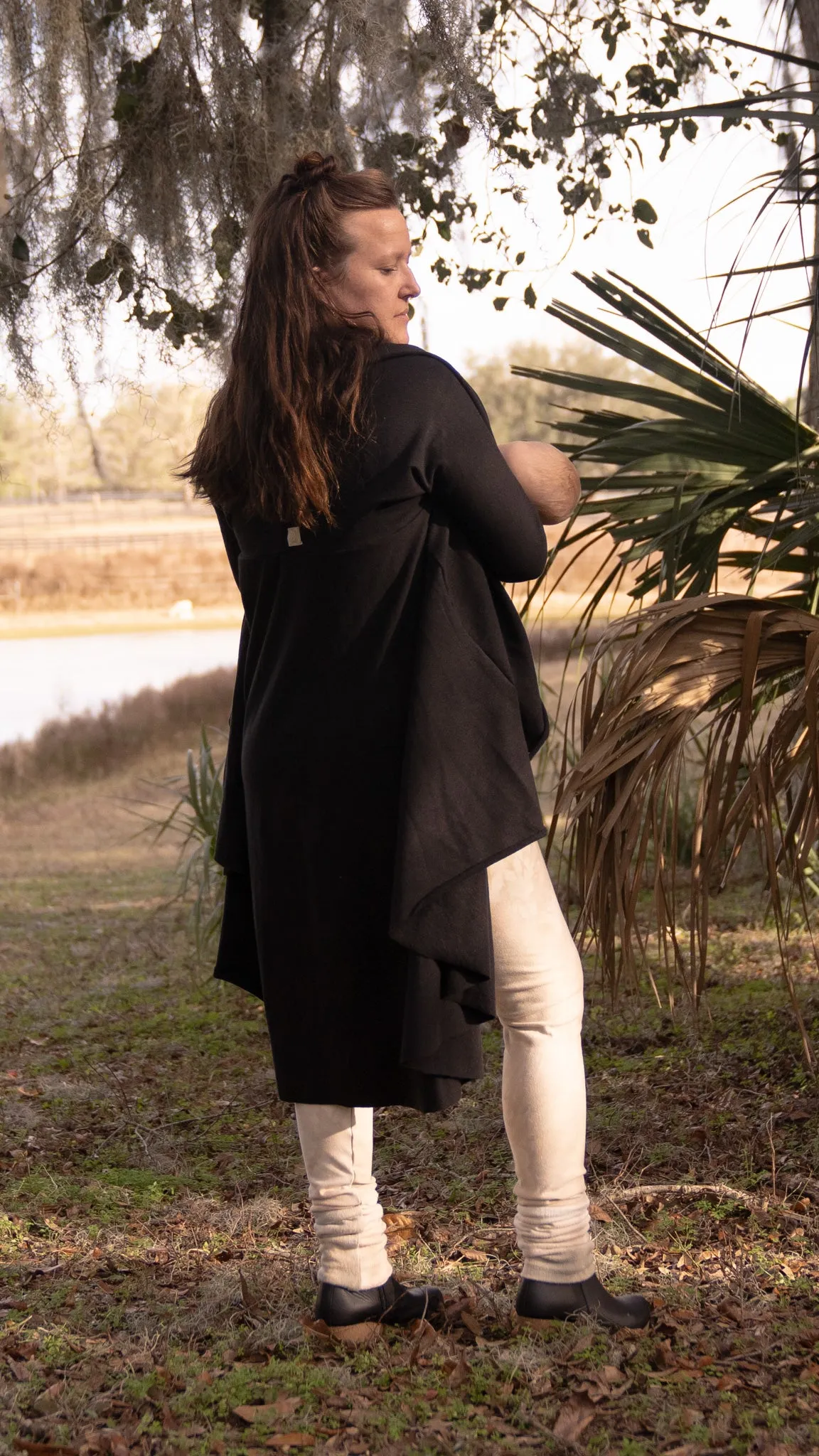 Strange Shadows Cardigan (M/L) Onyx