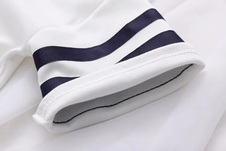 Striped Loose Hoodie