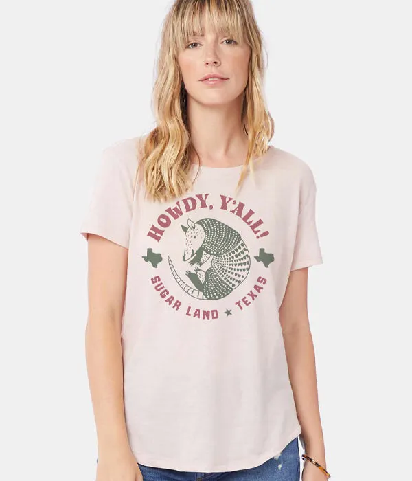Sugar Land Armadillo Women's Tee