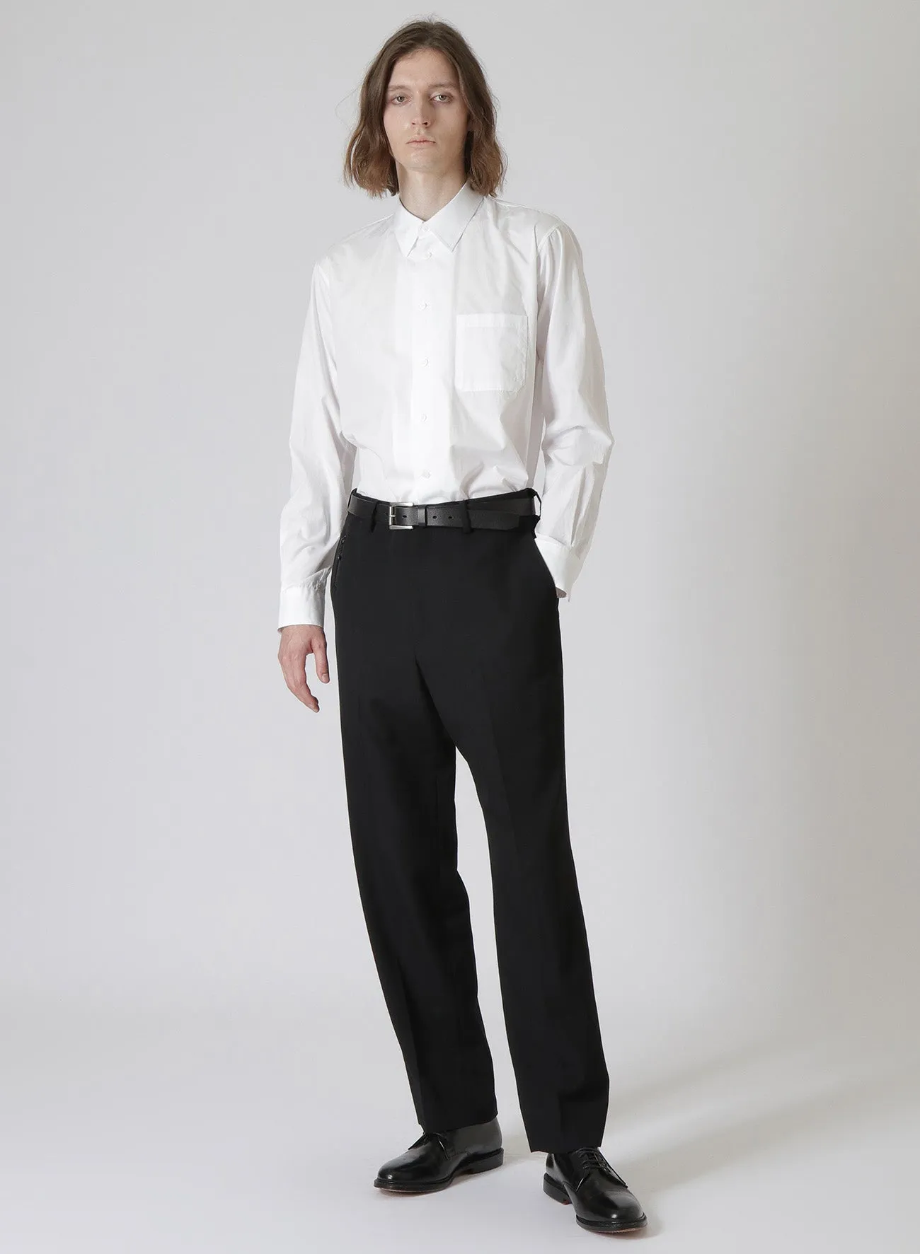 SUIT GABARDINE Z-NO TUCK PANTS