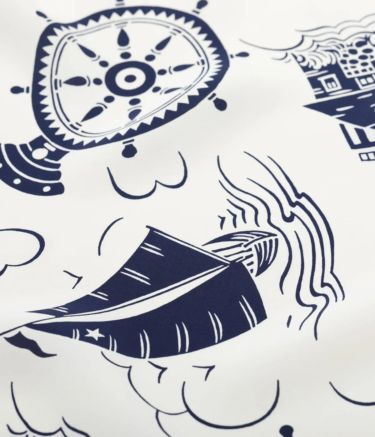 Sun Surf RAYON HAWAIIAN SHIRT “ALL ABOARD”