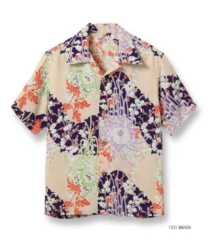 Sun Surf RAYON HAWAIIAN SHIRT “ROYAL FLOWER”i