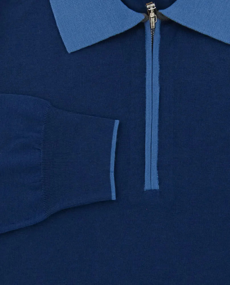 Svevo Parma Navy Blue Sweater