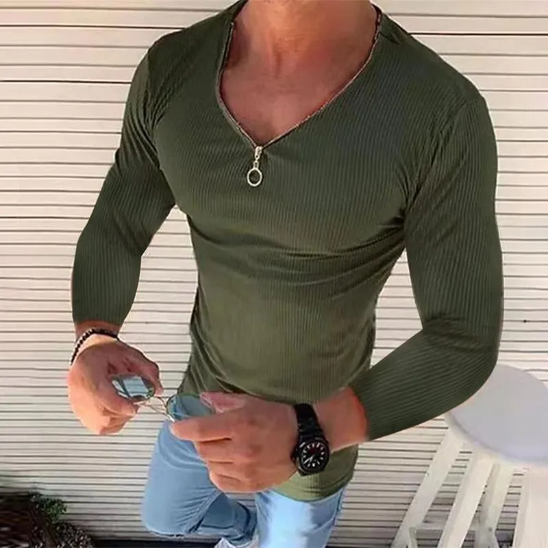 T-shirt de couleur unie vintage tendance