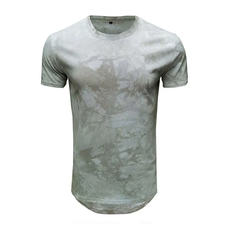 T-shirt vintage à manches courtes aspect vieilli