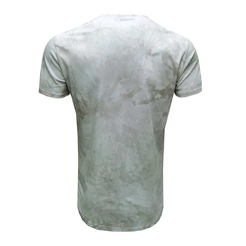 T-shirt vintage à manches courtes aspect vieilli