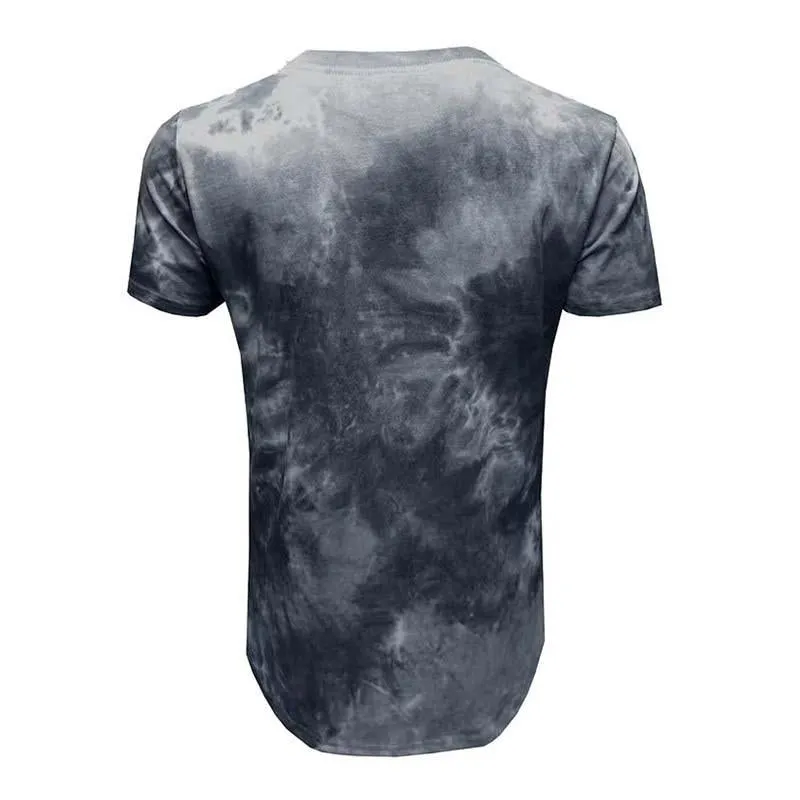T-shirt vintage à manches courtes aspect vieilli
