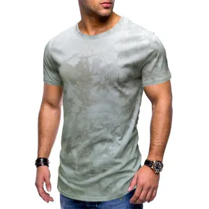 T-shirt vintage à manches courtes aspect vieilli