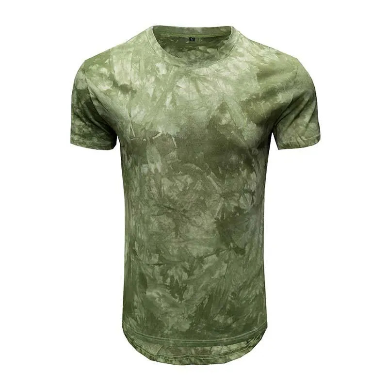 T-shirt vintage à manches courtes aspect vieilli