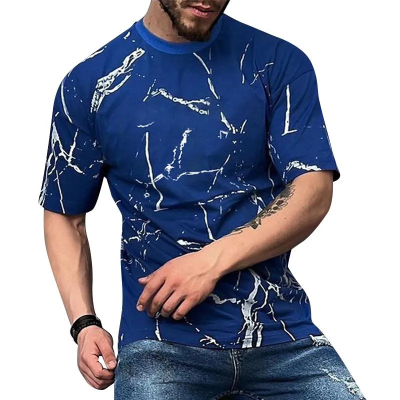 T-shirt vintage à séchage rapide et col rond