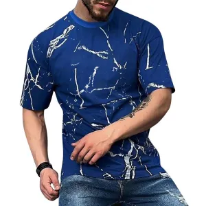 T-shirt vintage à séchage rapide et col rond