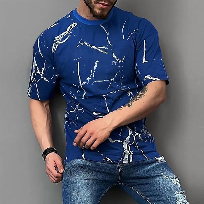 T-shirt vintage à séchage rapide et col rond