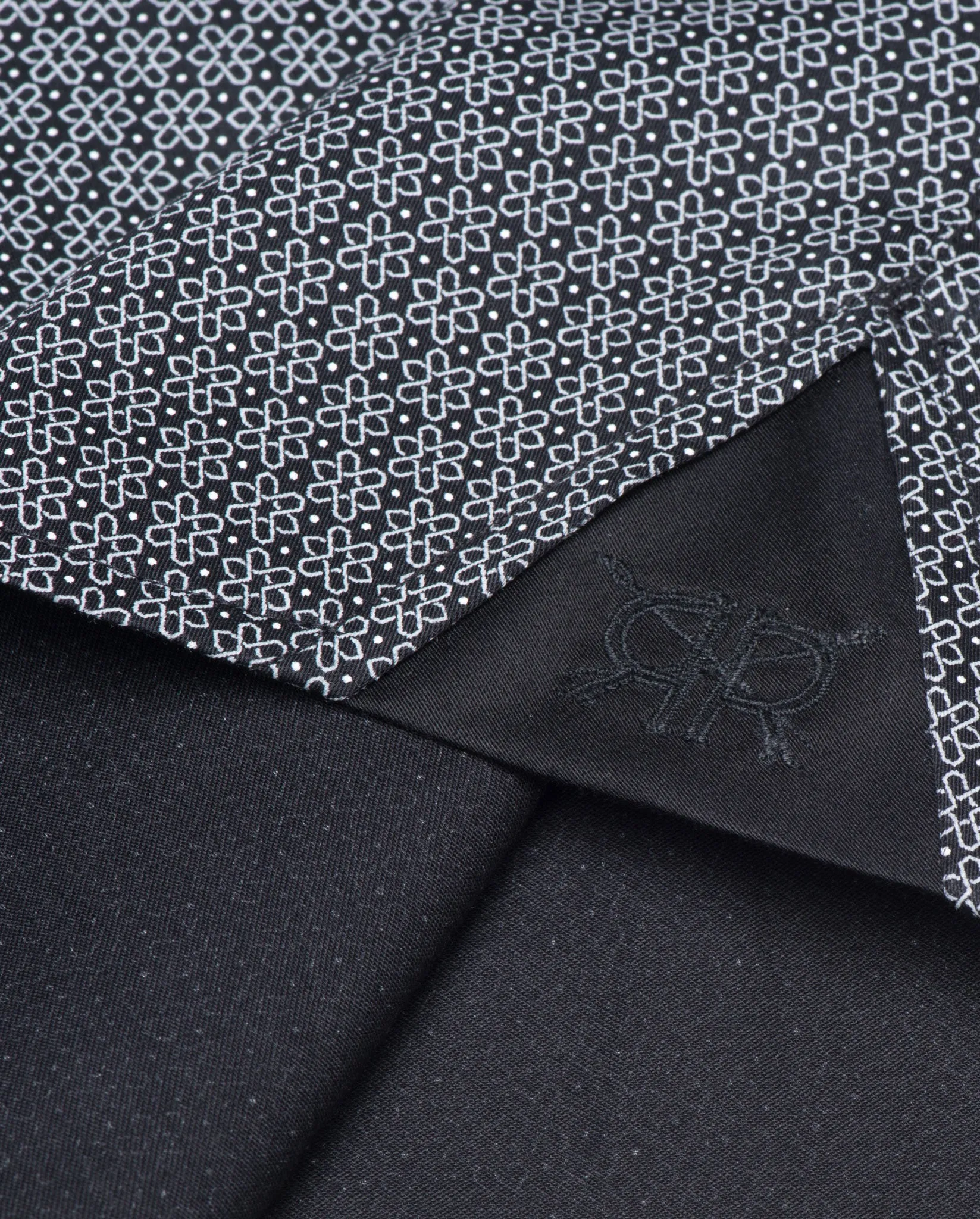 Tailored - Black Floral Print