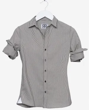 Tailored - Black Seersucker