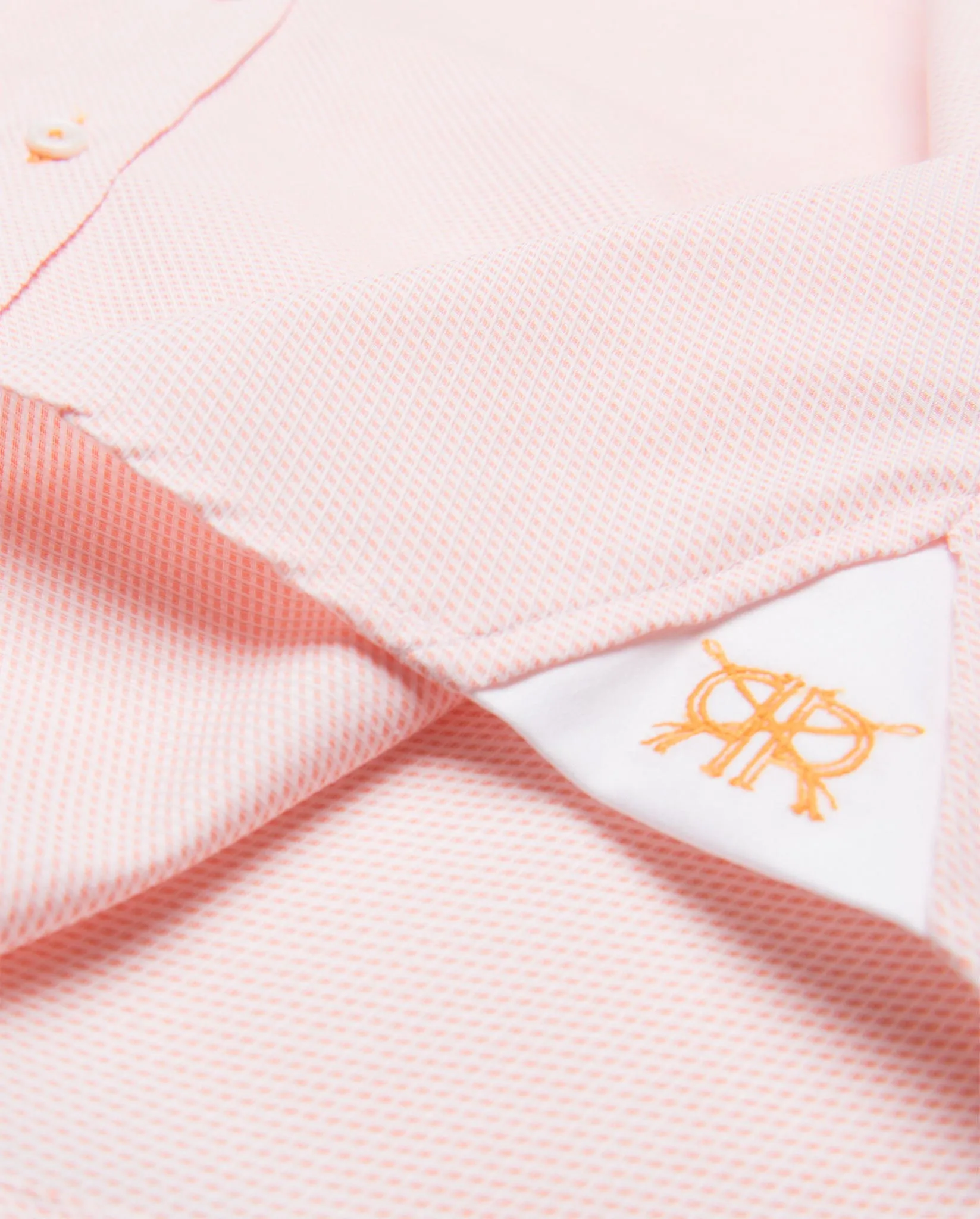 Tailored - Orange Microcheck